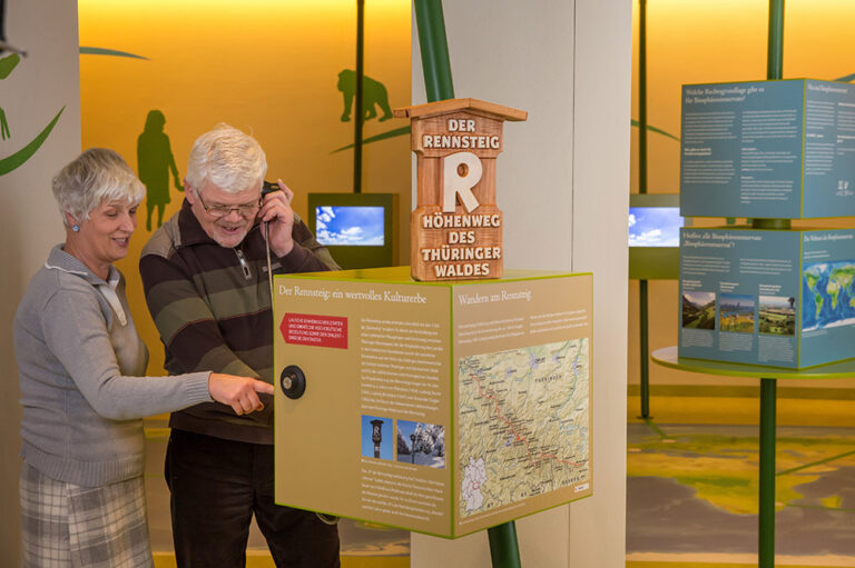 Ausstellung Biosphärenreservat © arifoto - Michael Reichel